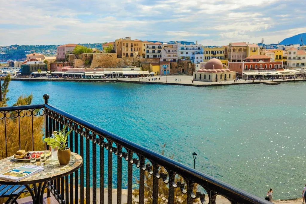 Terrace, Alcanea Boutique Hotel, Crete