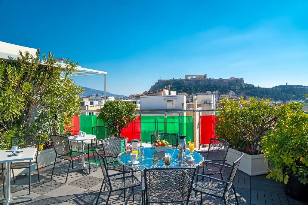 Terrace, Attalos Hotel, Athens
