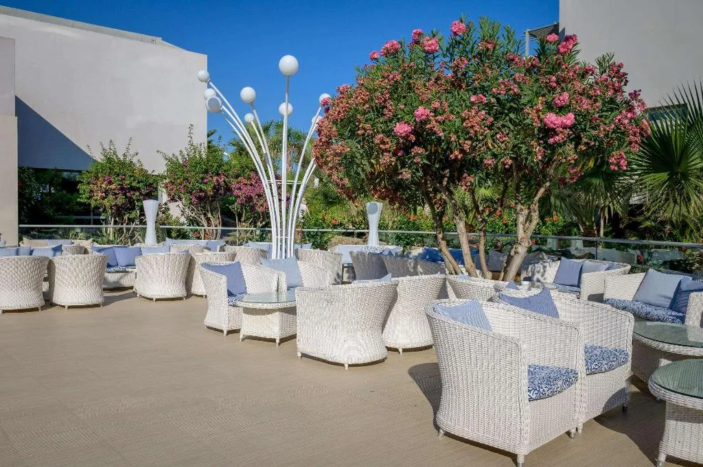 Terrace, Lyttos Beach, Crete