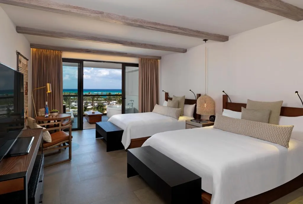 QUADRUPLE OCEAN VIEW Room, UNICO 20°87° Hotel Riviera Maya, Cancun Area