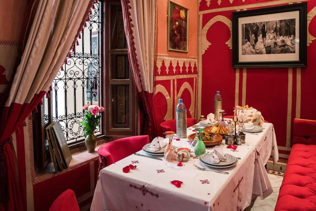 Restaurant, Riad Hikaya, Marrakech