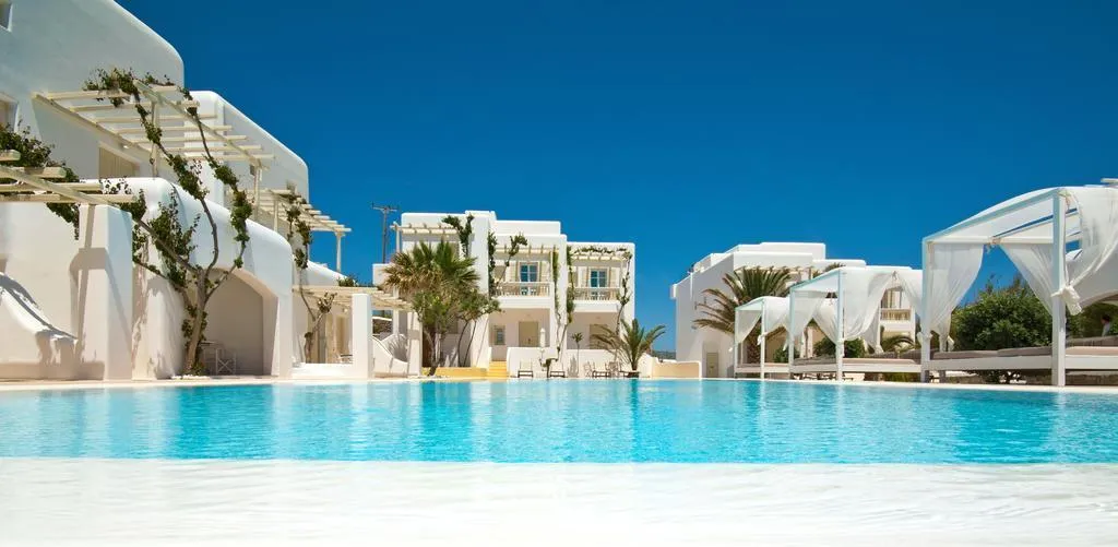 General view, Corfos Hotel, Mykonos