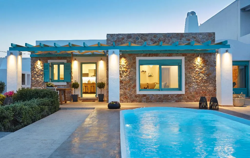 General view, Almyriki Beach Villa, Santorini