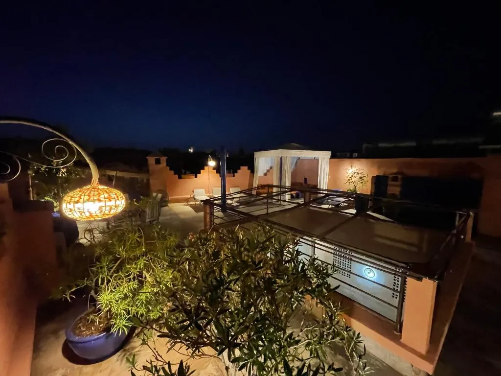 Terrace, Riad Samarine, Marrakech