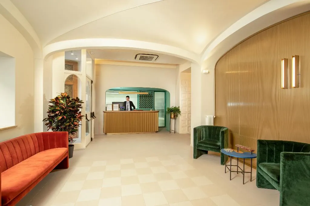 Lobby, Hotel Colosseum, Rome