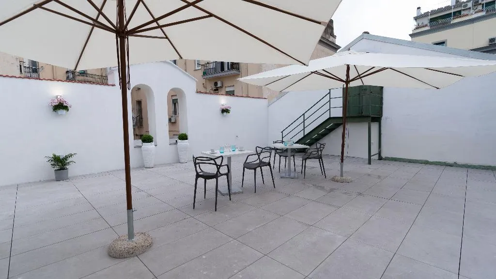 Terrace, Palazzo Cappuccini Art Relais, Naples