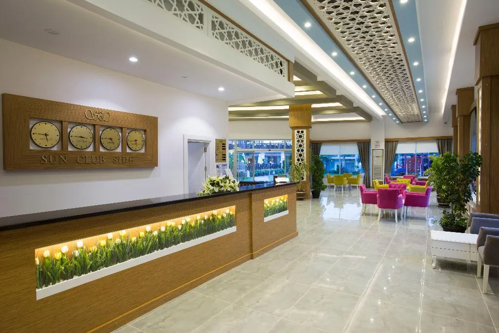 Restaurant, Sun Club Side, Antalya