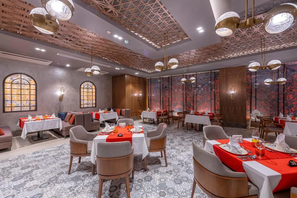 Restaurant, Kirman Calyptus Hotel, Antalya