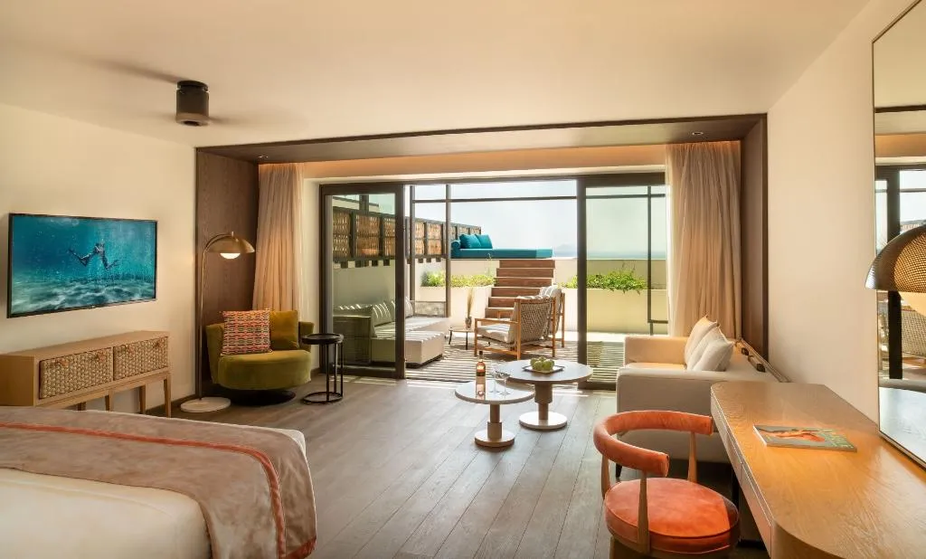 JUNIOR SUITE SEA VIEW Room, Mitsis Summer Palace, Kos