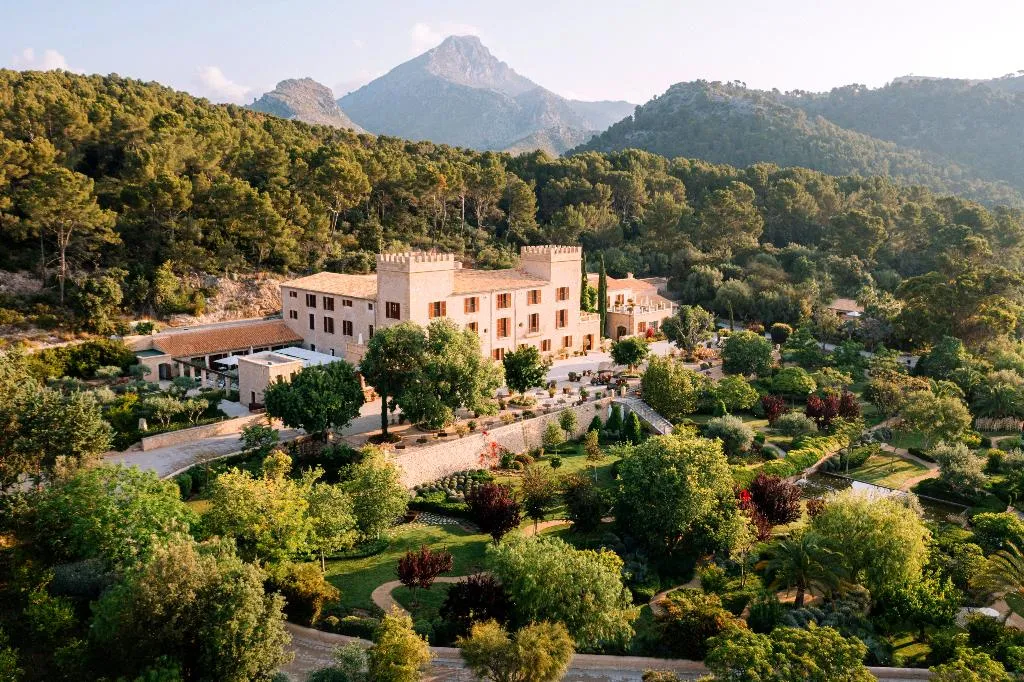 General view, Castell Son Claret, Majorca