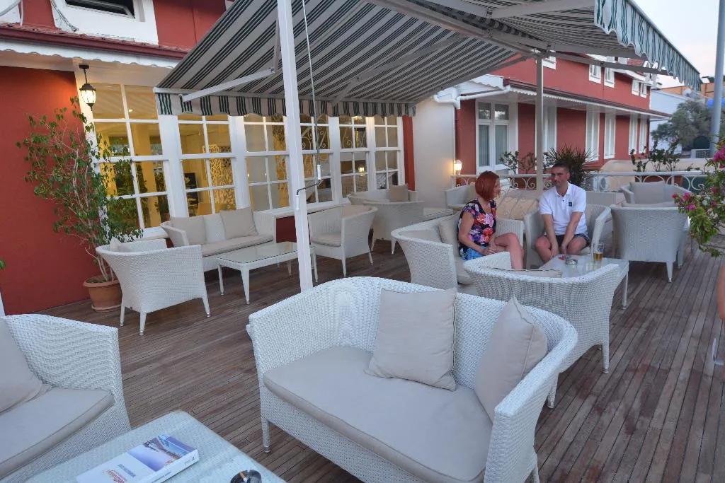 Terrace, Tonoz Beach Hotel, Dalaman