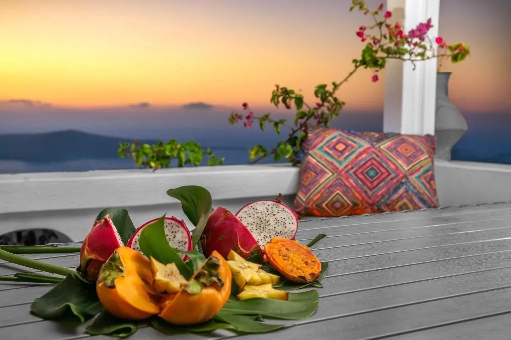 Restaurant, Abelonas Retreat-Sunset and Sunrise Lodgins, Santorini