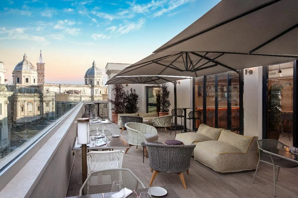 Terrace, DoubleTree by Hilton Rome Monti, Rome