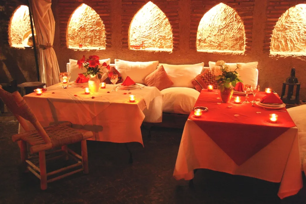 Restaurant, Riad Carina, Marrakech