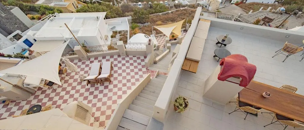 General view, Nano Suites, Santorini