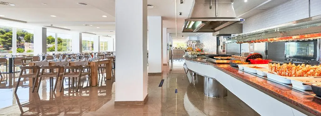 Restaurant, Hotel Globales Cala Viñas Adults Only +16, Majorca