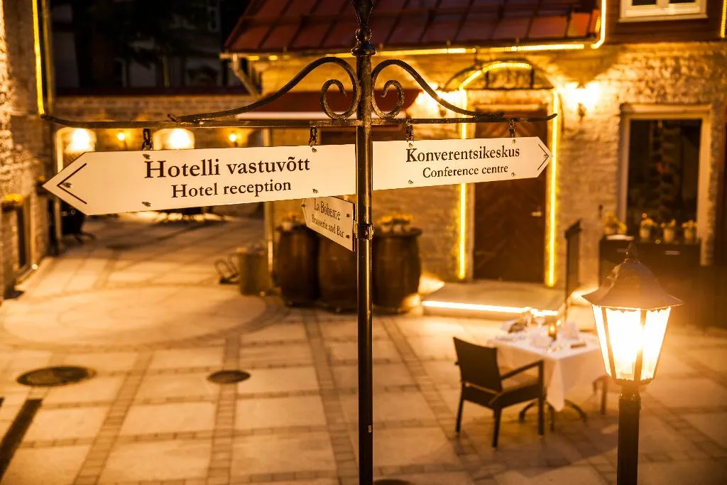 Terrace, Von Stackelberg Hotel Tallinn, Tallinn