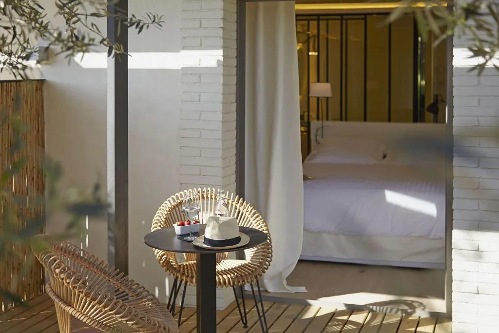 Terrace, Hotel Mas Lazuli, Costa Brava