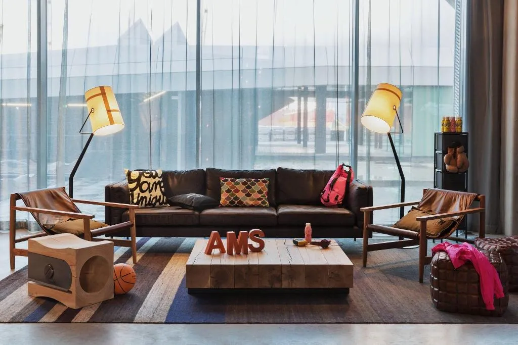 Lobby, Moxy Amsterdam Houthavens, Amsterdam