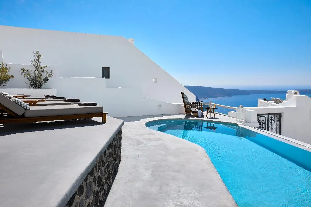 Pool, Senses Suites, Santorini