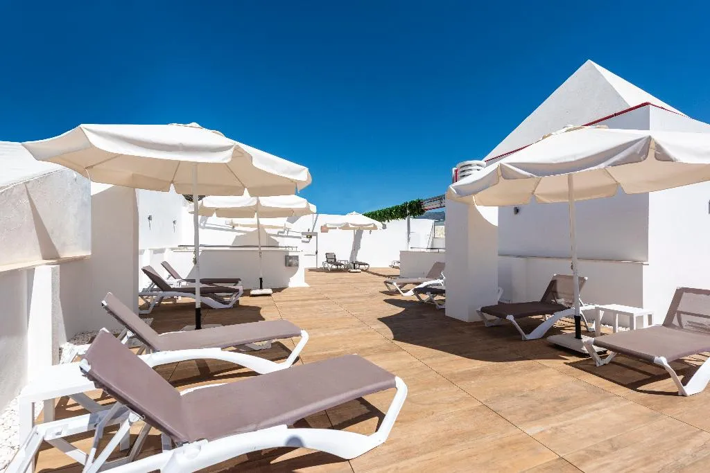 Terrace, Hotel Toboso Chaparil, Costa Del Sol