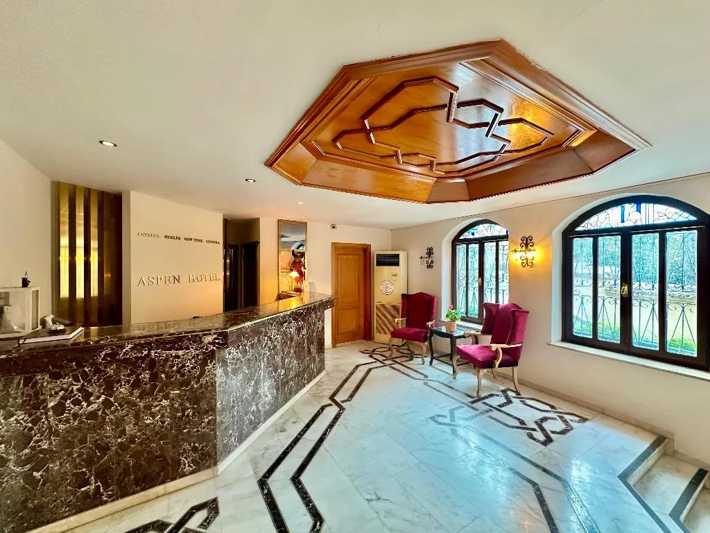 Lobby, Aspen Hotel, Antalya