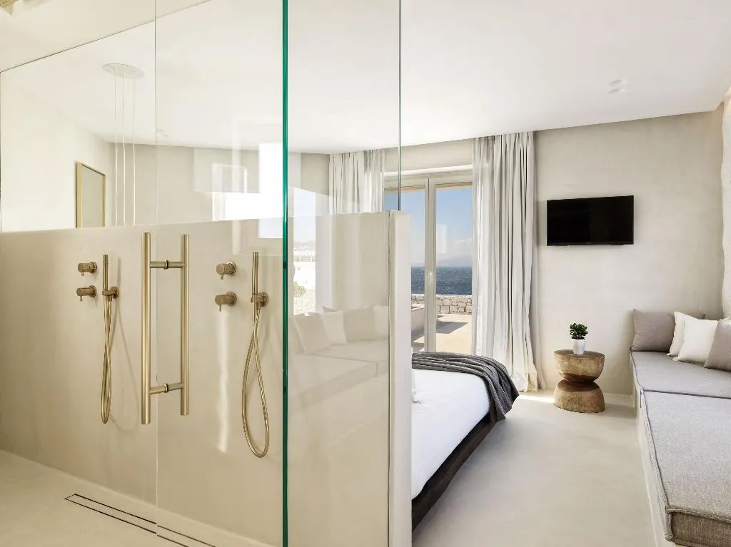 DOUBLE DELUXE SEA VIEW Room, Mykonos Earth, Mykonos