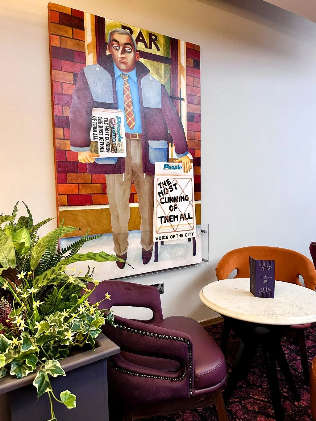 Lobby, Louis Fitzgerald Hotel, Dublin