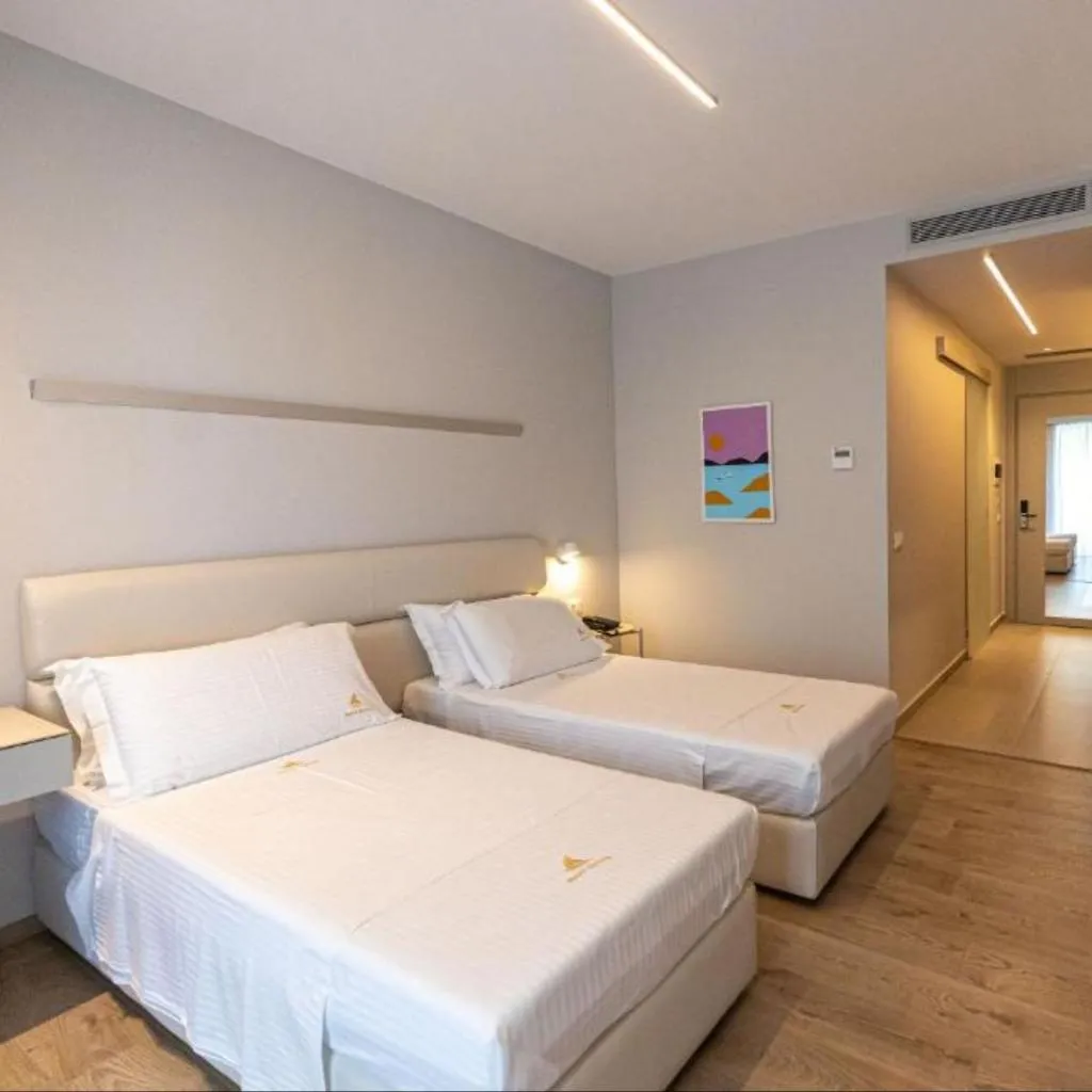 TWIN SEA VIEW Room, Navy Hotel, Kavaje