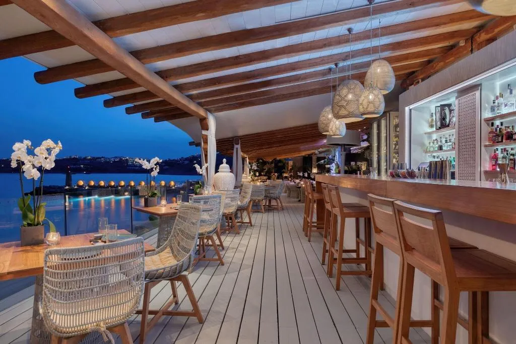 Restaurant, Santa Marina, Mykonos