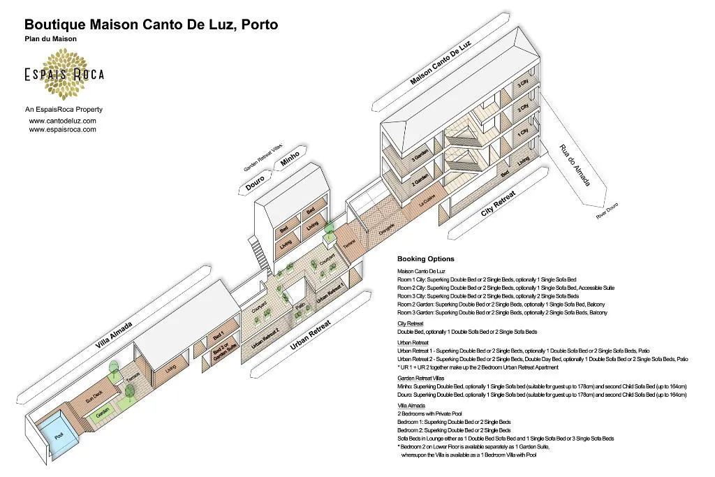 HOME EIGHT BEDROOMS WITH MORE THAN THREE BATHROOMS Room, Canto De Luz, Porto