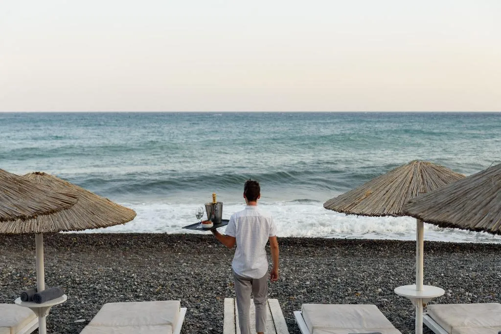 General view, Alesahne Beach, Santorini