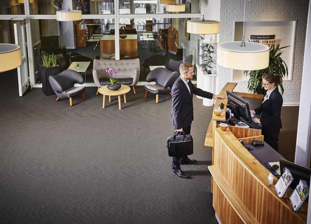 Lobby, Frederiksdal Sinatur Hotel & Konference, Copenhagen
