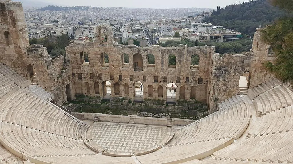 General view, Athens Backpackers, Athens