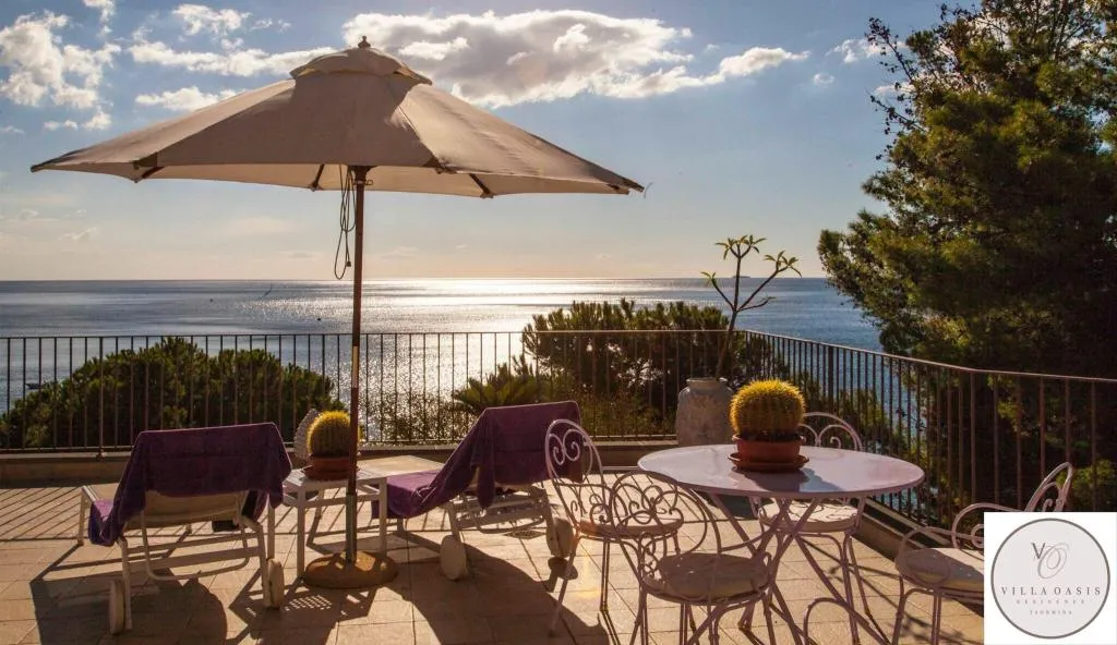 Terrace, Villa Oasis, Taormina