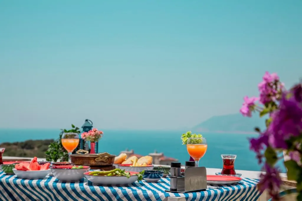 Terrace, Düsler Evim Kas, Dalaman