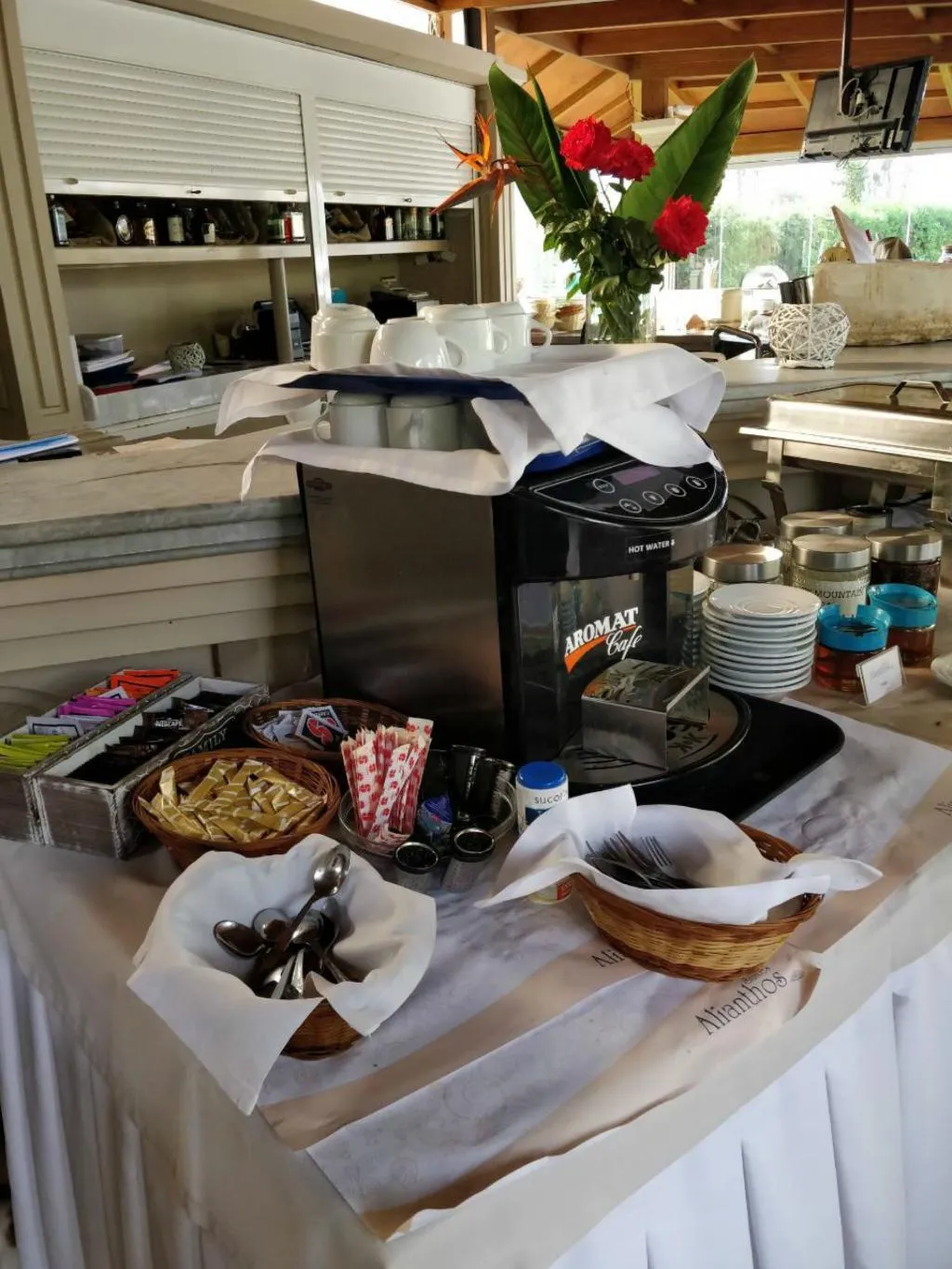 Restaurant, Alianthos Suites, Crete