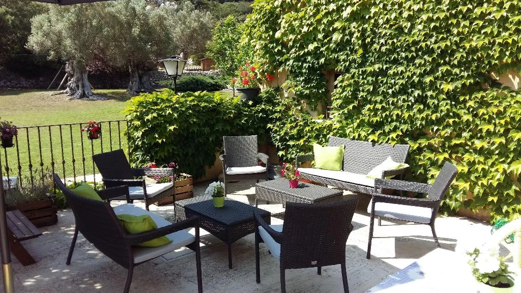 Terrace, Hotel Rural S'Era Vella, Majorca