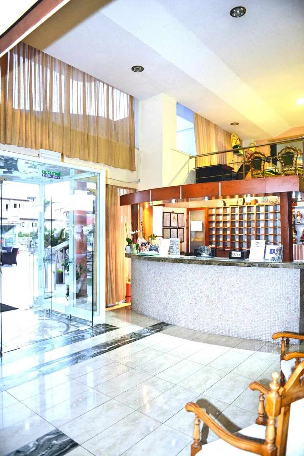 Lobby, Panorama Hotel and Apartments, Rhodes