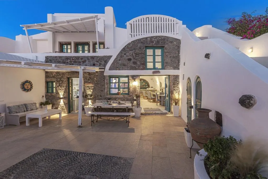 Lobby, Afroessa Hotel, Santorini