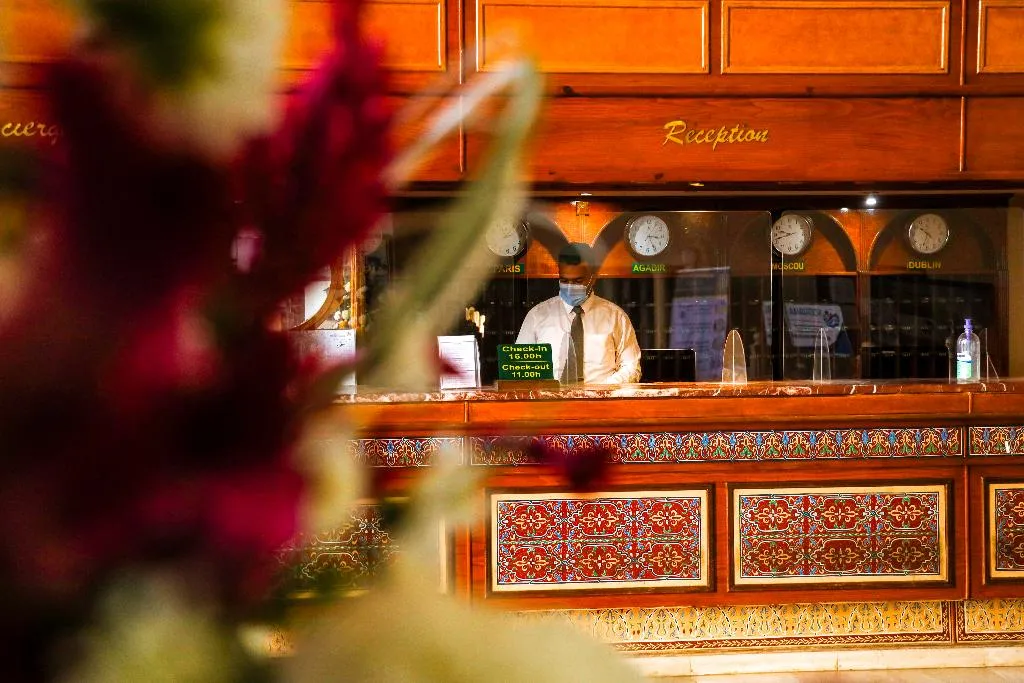 Lobby, Hotel Argana, Agadir