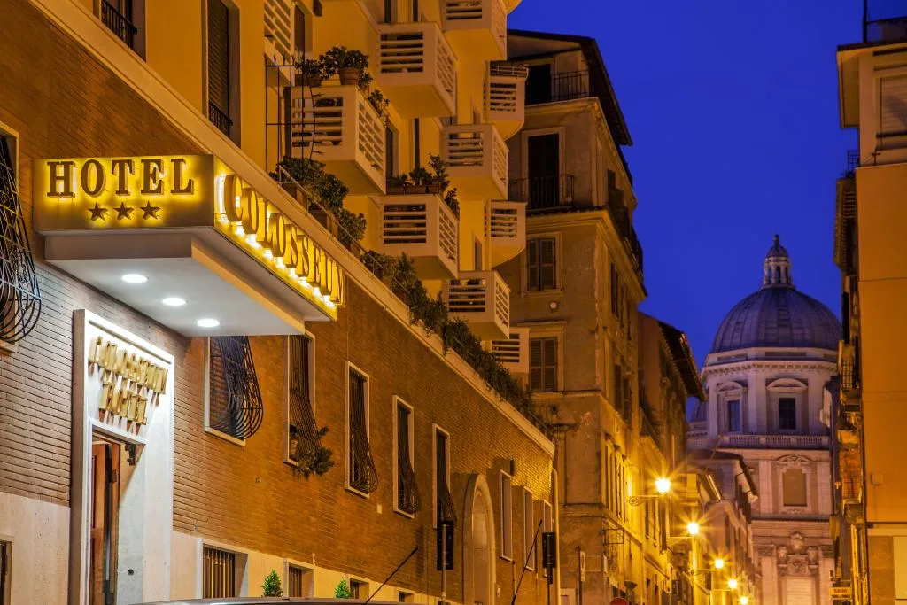 Bar, Hotel Colosseum, Rome