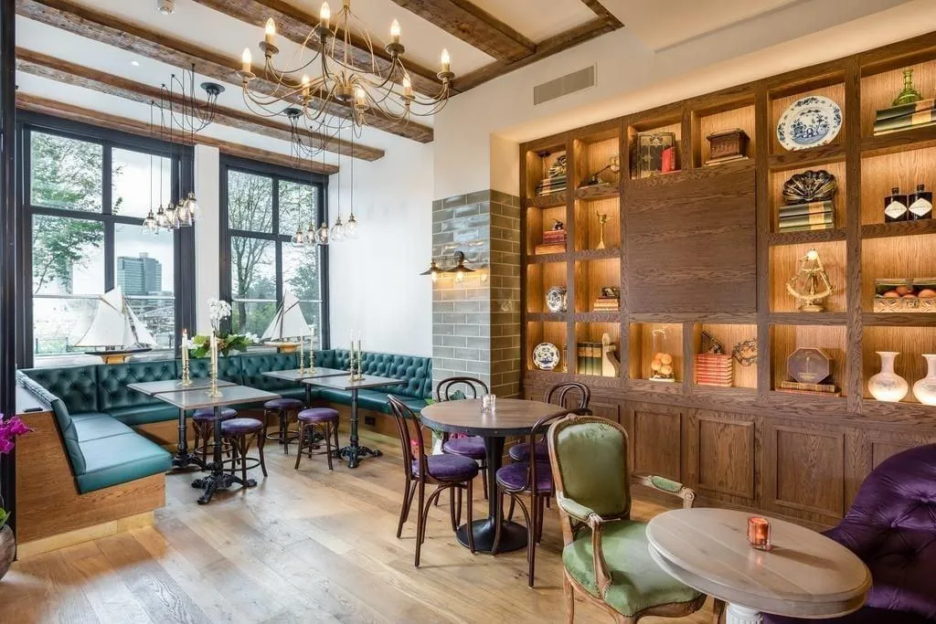 Restaurant, The Hendrick S Hotel, Amsterdam
