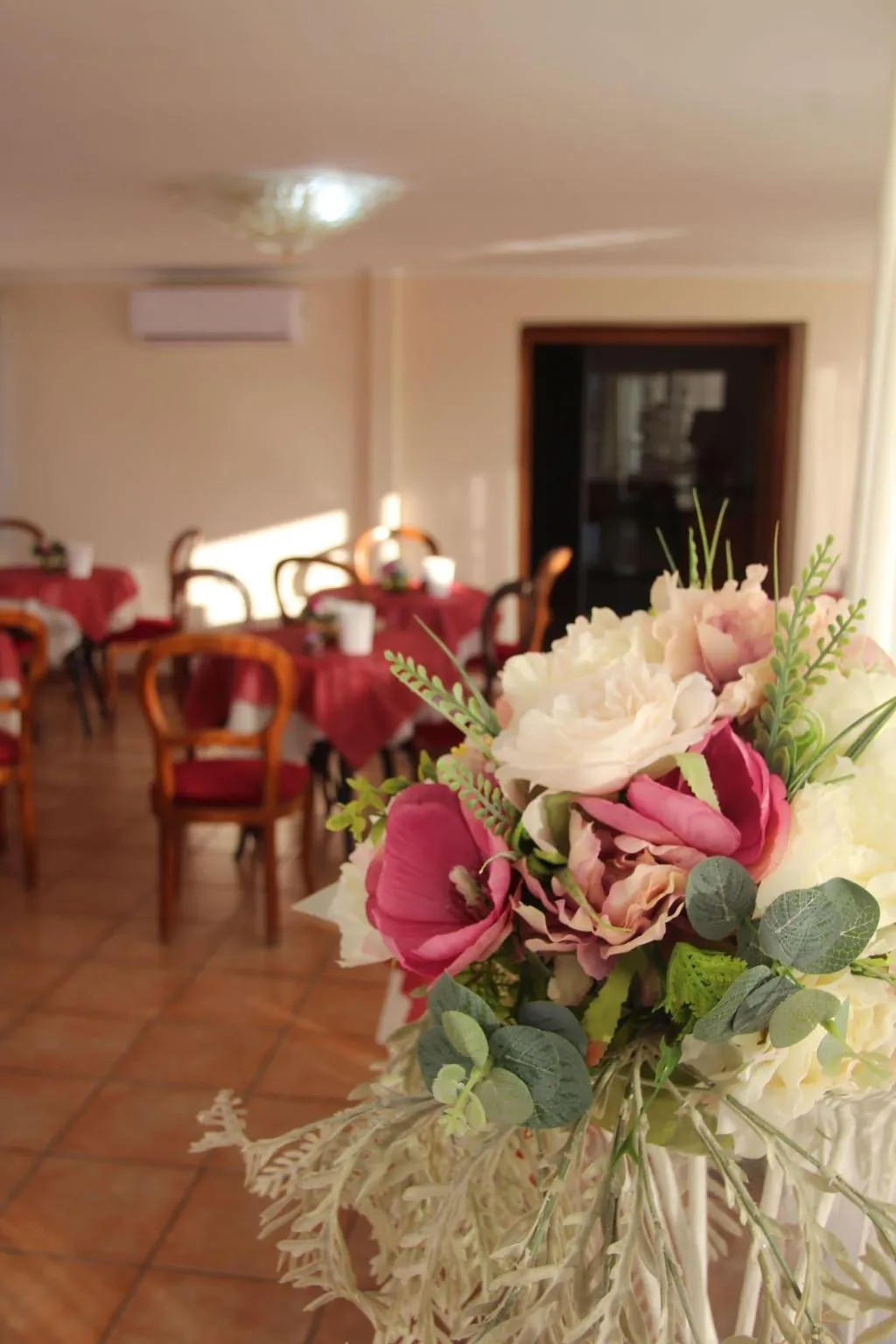 Restaurant, Hotel Santa Caterina, Naples
