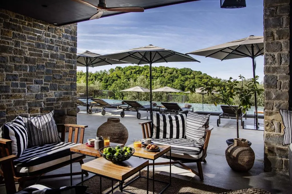 Terrace, San Canzian Hotel and Residences, Istria