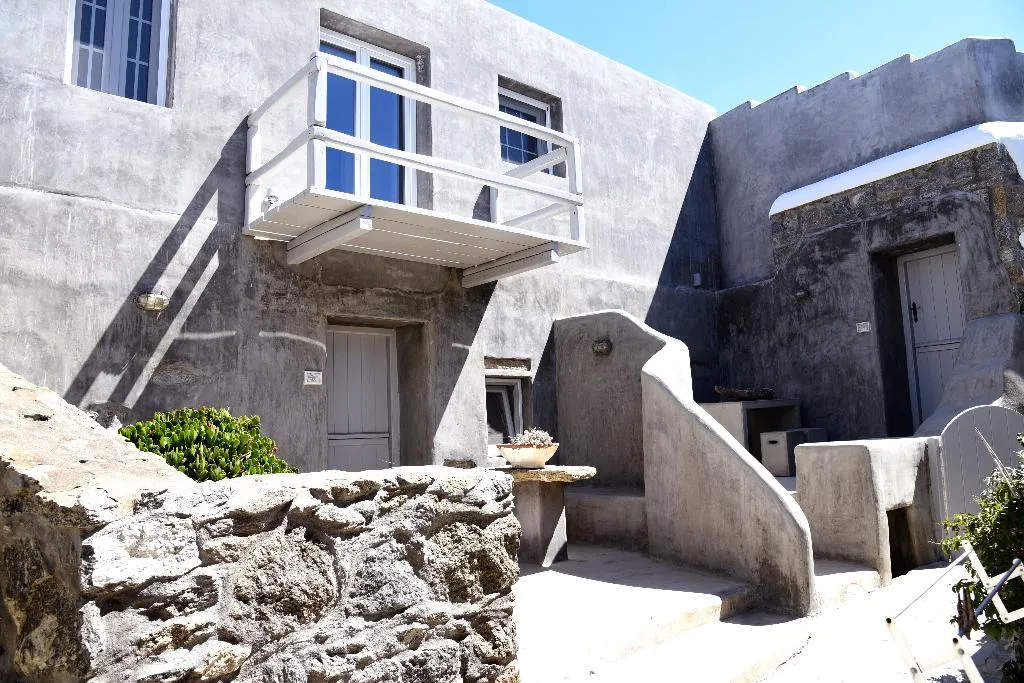 Terrace, Aletro Cottage Houses, Mykonos