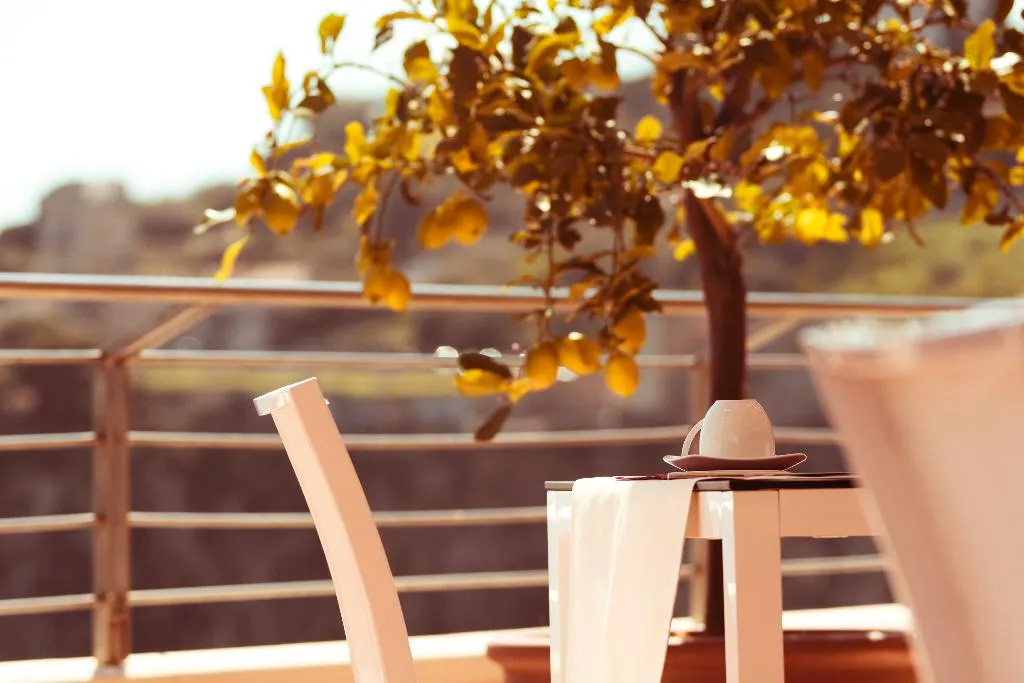 Terrace, Panoramic Hotel Taormina, Taormina