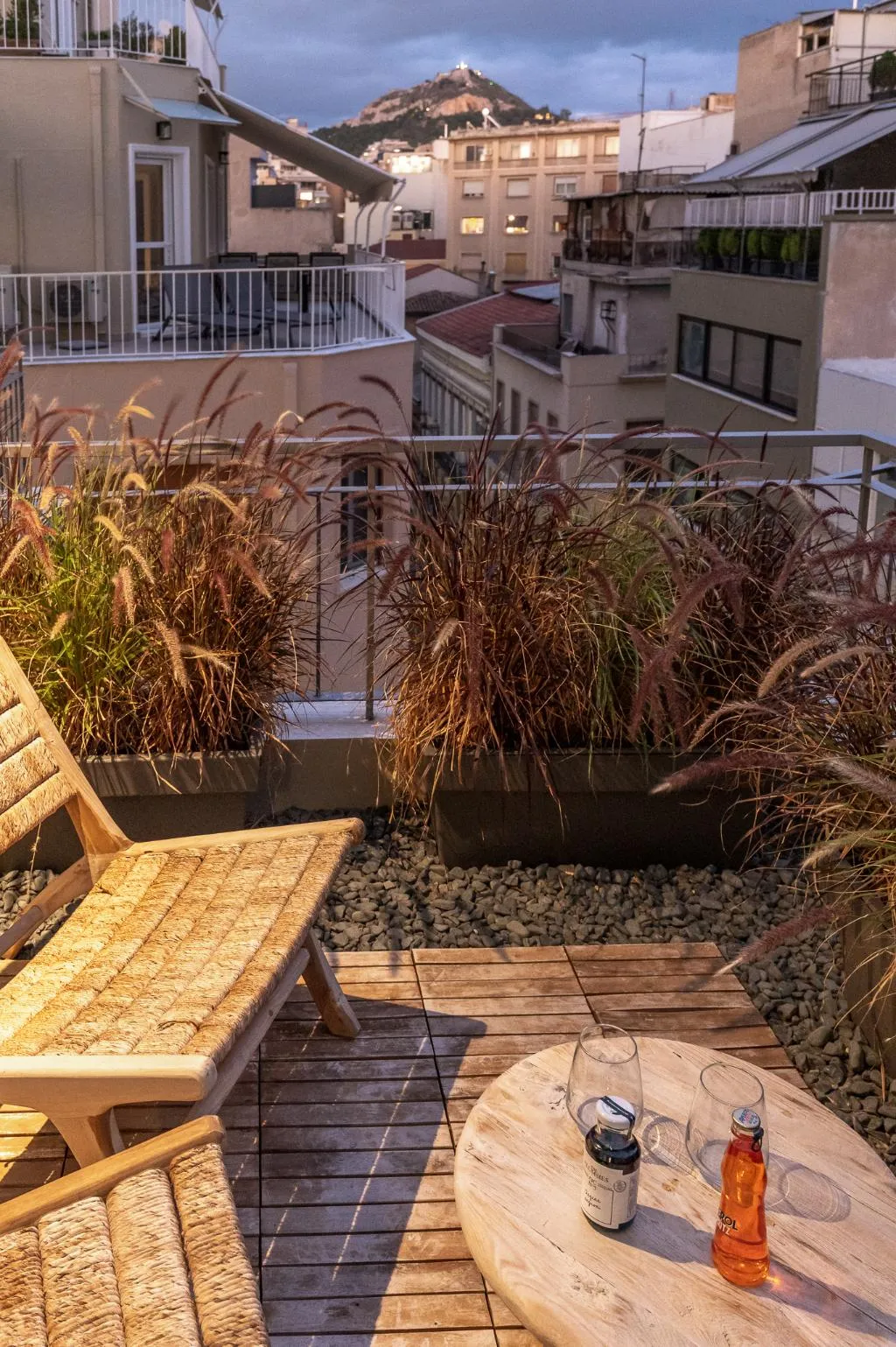 Terrace, Lofus Bio Suites, Athens