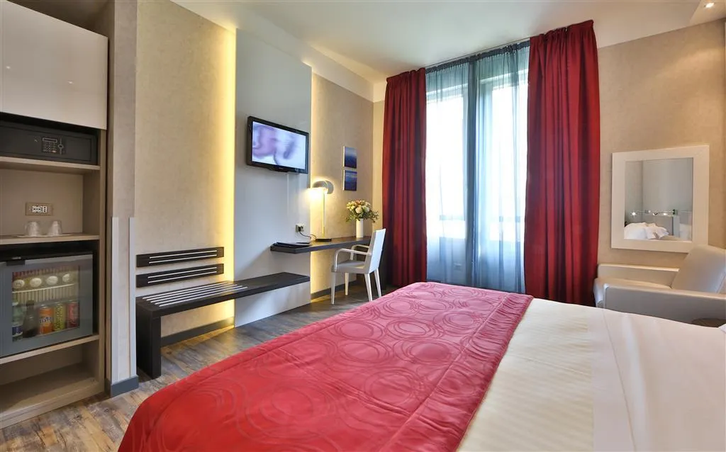 Room, c-hotels Atlantic, Milan