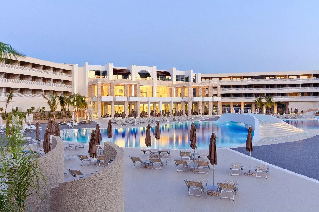 Terrace, Princess Andriana Resort & Spa, Rhodes